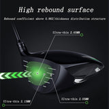 12 Piece Golf Set-Left Handed, Men's Complete Golf Club Package Sets, Professional Golf Club Graphite Carbon Steel Shaft with Wheels Bag