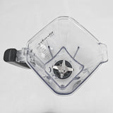 CRANDDI Spare Cup for K90, 80oz Blender Container, 2200ml Pitcher Jar with Long Blade Assembly, Quiet Blender Replacement Spare Part