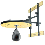 MaxxMMA Heavy Duty Adjustable Speed Bag Platform Kit 24" + Speed Ball (10" x 7") MaxxMMA