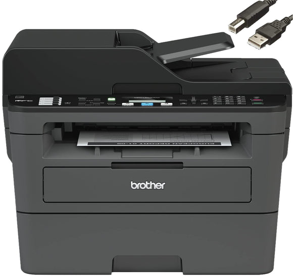 Brother MFC-L2690DW Monochrome Laser All-in-One Printer, Print Scan Copy Fax, Auto 2-Sided Printing, Wireless Connectivity