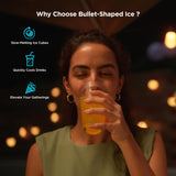 Smart Ice Maker Machine Countertop with Self Cleaning, Voice Remote, 26lbs in 24Hrs, 9 Ice Cubes in 6 Minutes 3 Sizes GoveeLife