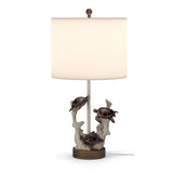 Sea Winds Trading Lux Lighting 27'' Turtles Coastal Seaside Table Lamps (Set of 2) 3-Way Switch