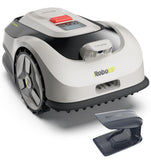RoboUP Raccoon 2 SE Robot Lawn Mower with Garage, Auto Mapping Robotic Lawnmower for 0.15 Acre with APP Control, Vision Navigation, 20°Slope, Ideal Robot Mower for Small Lawns