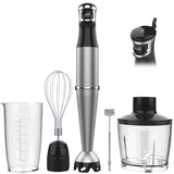 Handheld Corded Hand Blender 1100W, Trigger Variable Speed 5 in 1 Stick Blender turelar