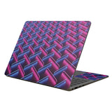 Phone Skin Compatible with Microsoft Surface Laptop 13.8" 8th Edition (2026) - Neon Diamond - Premium 3M Vinyl Protective Wrap Decal Cover - Easy to Apply | Crafted in the USA by MightySkins