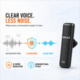 BAIILA Conference Speaker and Microphone | 10 Wireless Mics | 360° Pickup