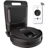 Shark RV1001AE IQ Robot Self-Empty XL, Robot Vacuum with IQ Navigation, Home Mapping, Self-Cleaning Brushroll, Wi-Fi Connected, Works with Alexa, Black