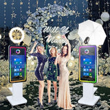 Mirror Photo Booth Machine with 32in Interactive Touch Screen and Flight Case