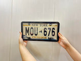 License Plate Frame Cover, Clear License Plate Protector 2 Pack, ABS Car Rear Front Plate Frames with Screws Caps, Rustproof, Unbreakable, Easy Install for Cars, Trucks, SUVs, Clear Gray
