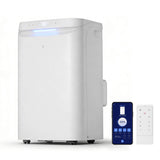DELLA Sylro Series Smart Portable AC, 12,000 BTU Free-Standing Cooling AC with Fan & Dehumidifier, 45dB Ultra Quiet, APP/Voice/Remote Control, 4 Speed, Turbo & Sleep Mode, Fits 20.5"–67.3" Windows