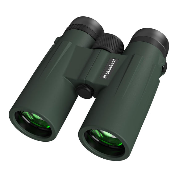 12x42 HD Binoculars for Adults High Powered - Large View Binoculars with Clear Low Light Vision - Usogood Professional Binoculars for Bird Watching Hunting Hiking Travel Cruise usogood