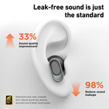 Rulbovs Wireless Earbuds Bluetooth 6.0, Bass Stereo Sound with ENC Noise Cancelling Mic, LED Power Display, IP7 Waterproof, 60H Playtime, Ergonomic in-Ear Earphones for Phone Sport Laptop-Blue/Orange