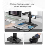 QERTYHJK Smart Book Scanner Portable 25 megapixel high Definition, Maximum A3 Document Size