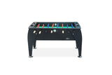 KICK Legend 55" Foosball Table (Black) – Professional Full-Size Indoor Game for Adults & Families with Counterbalanced & Uniformed Men, 6 Foosballs and Adjustable Leg Levelers