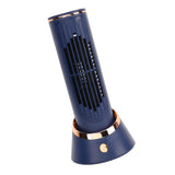 RiToEasysports Bladeless Tower Fan, Stylish 3-Speed with 4000mAh Battery, Portable Fan Compact Design for Dormitory, Small Rooms, Offices, Bedrooms