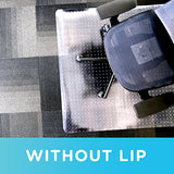Dimex Office Chair Mat for Low Pile Carpet, 46" x 60", Clear