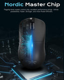 Wireless Gaming Mouse, 49g Ultra-Lightweight, PAW3395 26K DPI Sensor