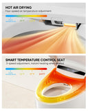 Smart Toilet with Bidet Built In with Warm Water Sprayer and Dryer