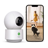 aosu Whole-Home Security Bundle – 6-Cam Wireless Outdoor Kit + Smart Video Doorbell + 2K Indoor Baby/Pet Monitor, No Subscription, Local Storage, Compatible with Alexa & Google Assistant