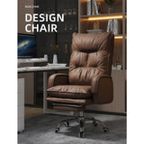 Gaming Chairs for Adults, Office Chair Home Office Desk Chairs Boss Chair Computer Sofa Chair Can Lie Leisure Desk Chairs with Wheels, Lift Desk Chair for Living Room Bedroom (Color : Beige)