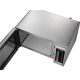 Midea Equipment 1025F1A Countertop Commercial Microwave Oven with Touch Control, 1000W, Stainless Steel, .9 CuFt