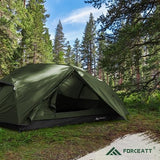 Forceatt Tent 3 Person Camping Tent, Waterproof and Windproof 3-4 Seasons Ultralight Backpack Tent, can be Installed Immediately, Suitable for Hiking, Camping, Outdoor…