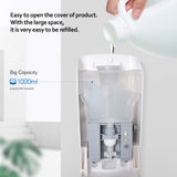 SVAVO Foaming Soap Dispenser Wall Mount 33.8oz/1000ml, Automatic Touchless Wall Mounted, Auto Sensor Foam Soap Pump for Household Commercial Places, Bathroom, Kitchen Dish, Home