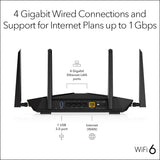 NETGEAR Nighthawk 5-Stream AX5 WiFi 6 Router (RAX43) AX4200 Wireless Speed (Up to 4.2 Gbps) | 2,000 sq. ft. Coverage (Renewed) NETGEAR