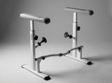 KMINA Toilet Safety Rails for Seniors, Heavy Duty Frame with Handles, Adjustable Height and Width, Handicap Grab Bars