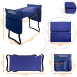 Garden Kneeler and Seat Heavy Duty Gardening Bench Extra Wide, Gardening Stools and Seats for Seniors, Garden Bench