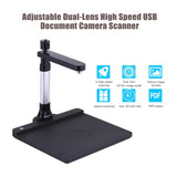 Max.A3 Portable Adjustable High Speed USB Book Image Document Camera Scanner, HD 10 Mega-Pixels for Classroom Office Library Bank