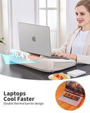 SAIJI Laptop Lap Desk with Pillow Cushion, Ultra Lightweight Laptop Tray
