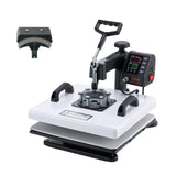 1200W Double Tube Fast and Even Heating, Digital Precise Control, Sublimation Press Machine for T-Shirts