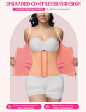 SHAPSHE Waist Trainer for Women, Tummy Control Sports Girdle, Workout Body Shaper with Adjustable Shoulder Strap Gold M