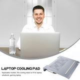 Laptop Cooling Pad Stand Under 17.3 Inch with Dual Fans Aluminum