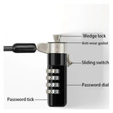1 Pc Suitable for Laptop Password Computer Lock 3 * 5mm Wedge-Shaped Small Hole 2025