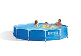 Swimming Pool Set: 12ft x 30in – Includes 530 GPH Cartridge Filter Pump Intex