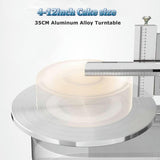 FYLFANYAN Automatic Cake Cream Spreading Machine, Birthday Cake Baking Tools, Round Cake Cream Spreading Machine, Cream Filling and Spreading Machine for Decorating Cakes