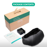 Neck Back Massager with Heat, Electric Shiatsu Back Massage Device, Portable Deep Tissue 3D Kneading Pillow Medcursor