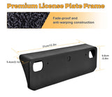 Front License Plate Frame for Toyota 4Runner 2014-2024 SR5, Trail, Venture, TRD Off-Road & TRD Pro Licence Plate Holder Front Bumper Toyota License Plate Frame Replace # 5211435040 TO1068130