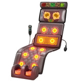Heating Massage Mat - Full Body Massage Bed with 10 Motors, 9 Adjustable Modes & Timer, Back Pain Relief, Portable & Foldable, Auto Shut Off, Ideal for Relaxation (Color: B)