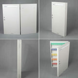 Portable Key Cabinet Lock Box Wall-Mount Security Storage for House Keys Key for Home Office