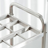 Rolling Plan Holder Cart with Wheels, Large File Storage Rack for Blueprint