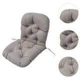 PYmijimy Garden Chair Cushion Outdoor Seat Back Pad Patio Replacement Rocking Waterproof Polyester Surface Soft Support Suitabl