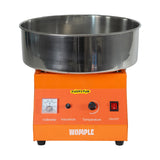 Wumple Cotton Candy Machine - 1000W Commercial-Grade Electric Cotton Candy Maker - 3-Minute Heat-Up - Stainless Steel Bowl - for Parties, Carnivals & Home Use - Orange