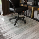 Office Chair Mat for Carpet - 36" x 46" Tempered Glass Floor Mat - for Office Chair on Carpet GLSLAND