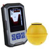 Gain Express Fish Finder Wireless Sonar Sensor 125kHz 45M/147Ft Depth Alarm LCD Display