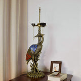 GAUUA Tiffany Table Lamp 18" Tiffany Style Large Table Lamp Yellow Baroque Desk Lamp