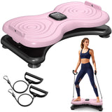 Silent Waist Twist Machine, Anti-Slip Twister Exercise Board with Stable Base, Waist Twisting Disc for Safe Ab Workout and Foot Massage
