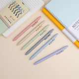 Ddaowanx Gel Pens, 0.7mm Quick Dry Fine Point Smooth Writing Pens, Cute Office School Supplies Gifts for Women (12 Pcs Cat, Multicolor)